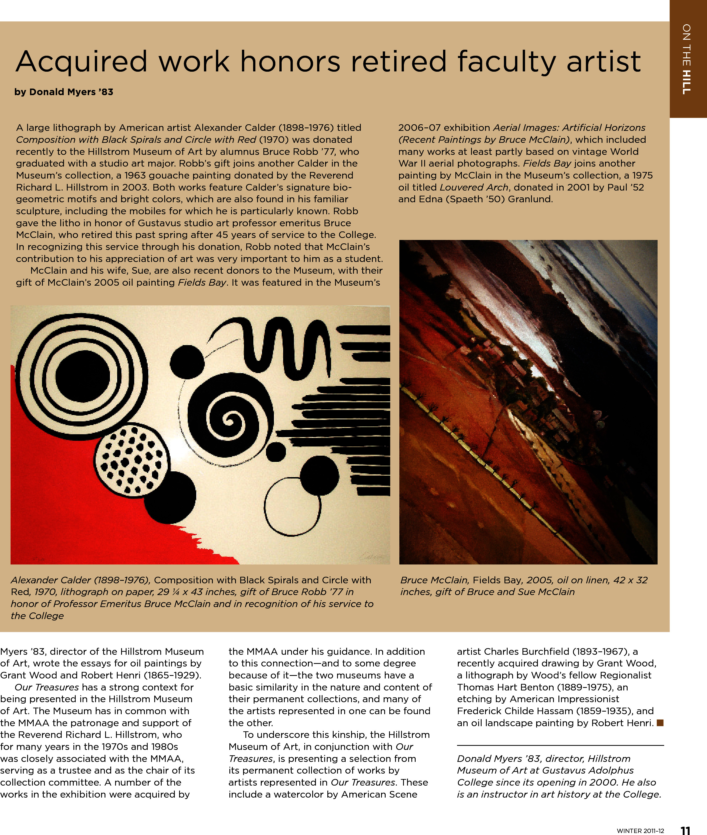 quarterly page