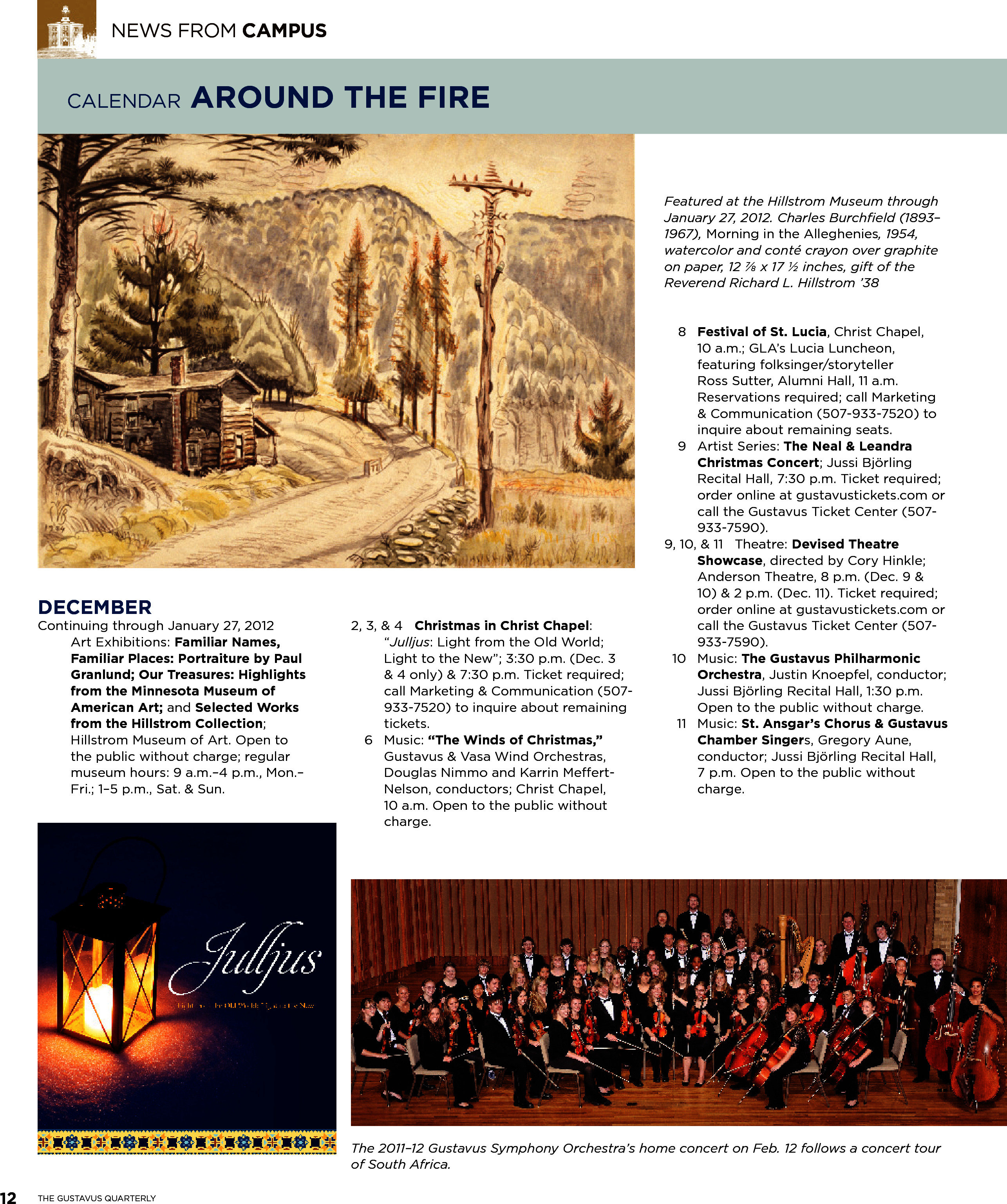 quarterly page