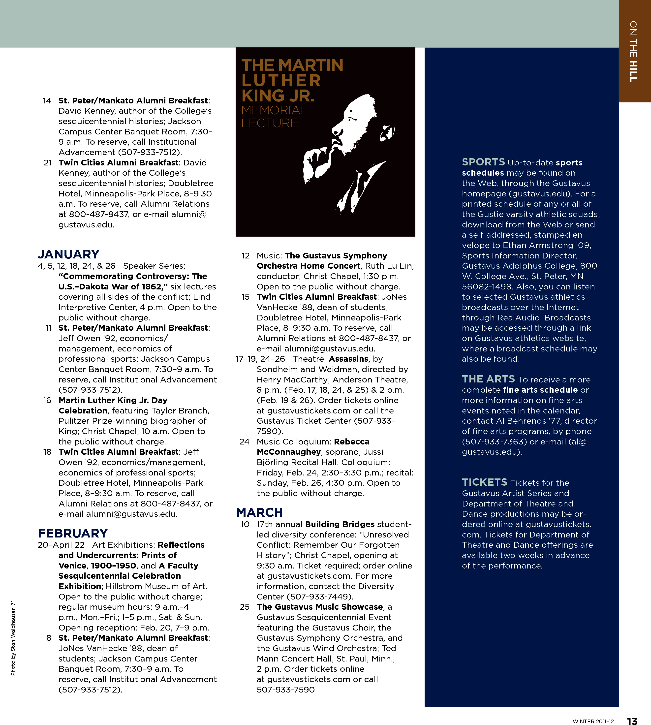 quarterly page