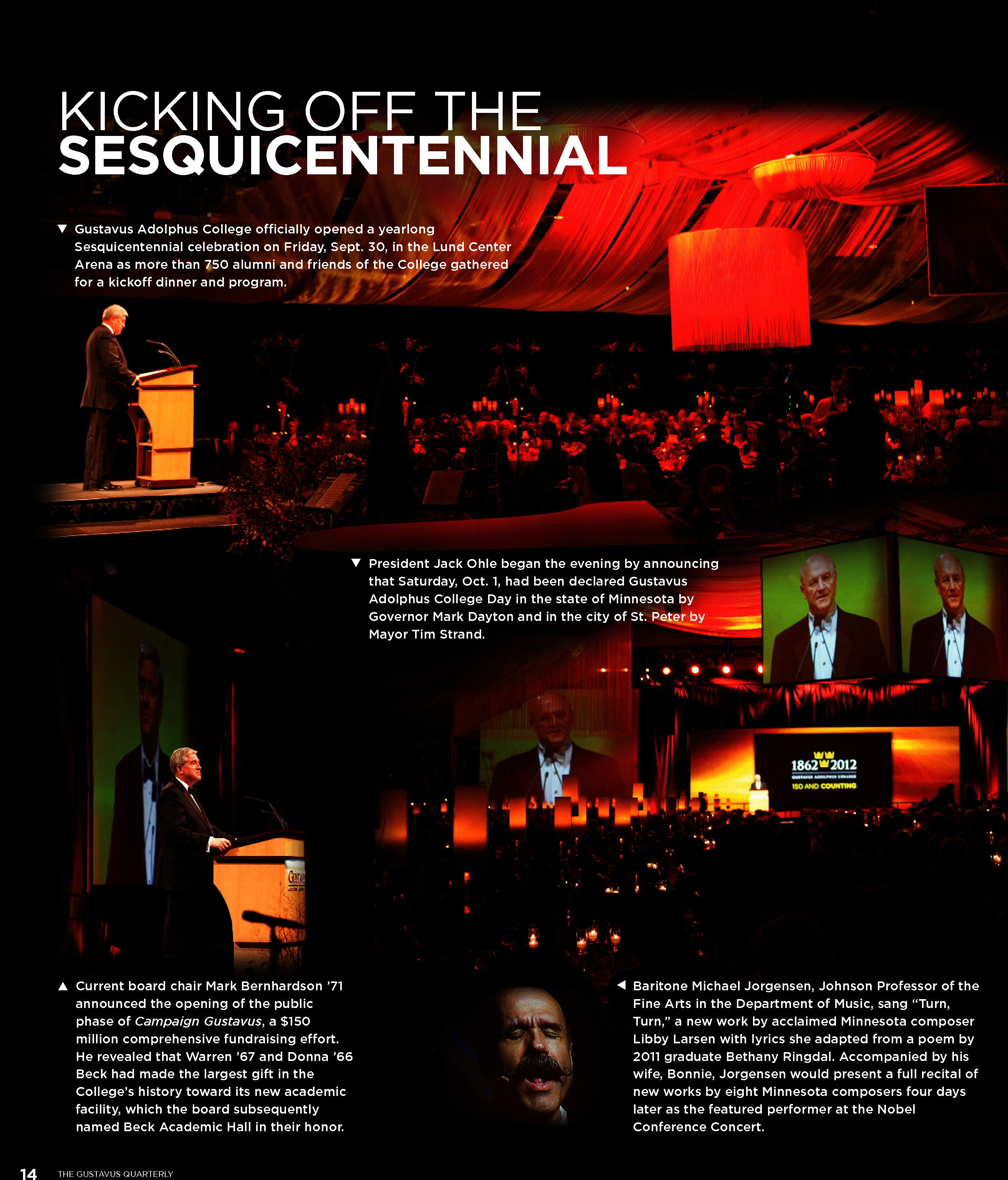 quarterly page