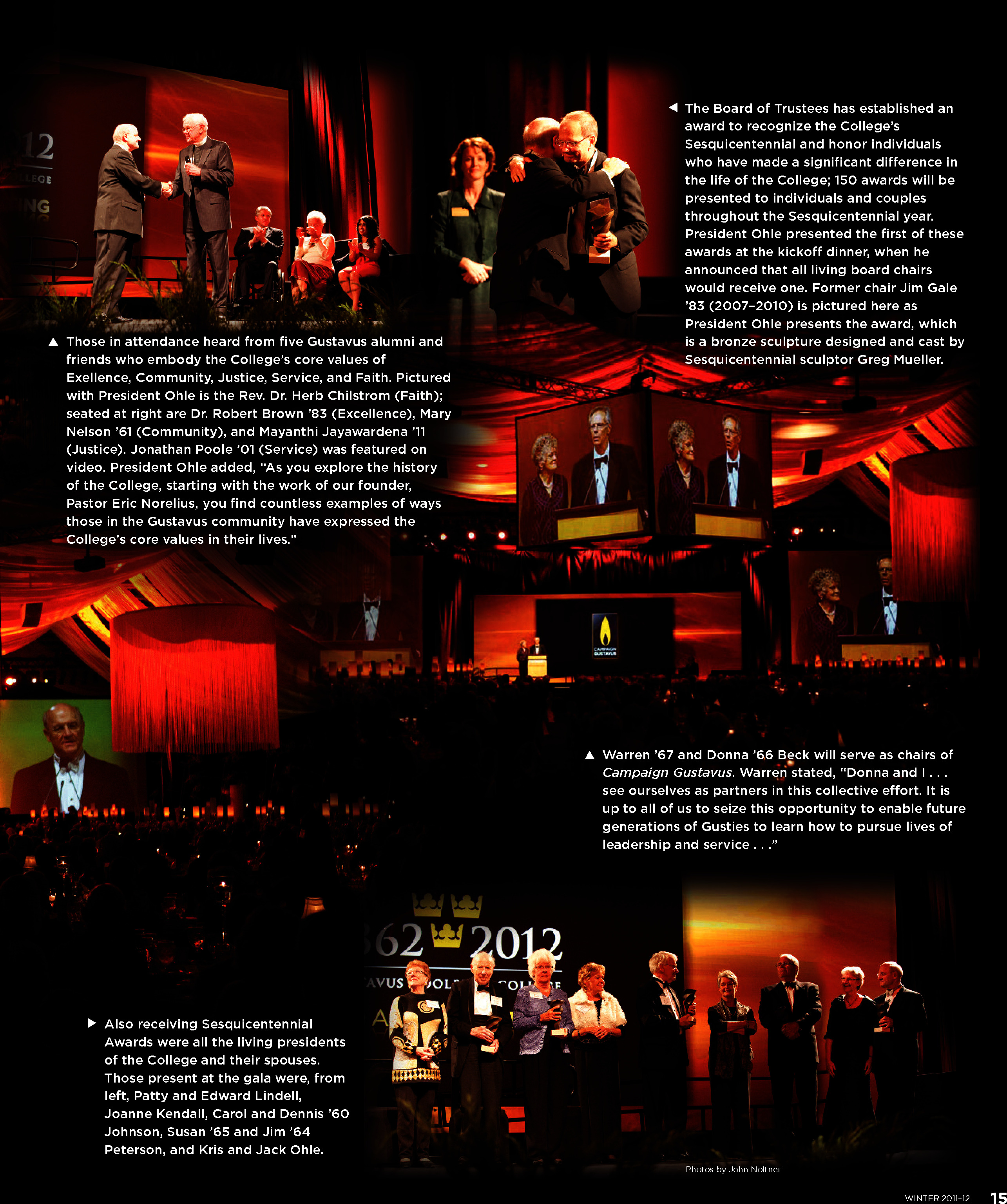 quarterly page