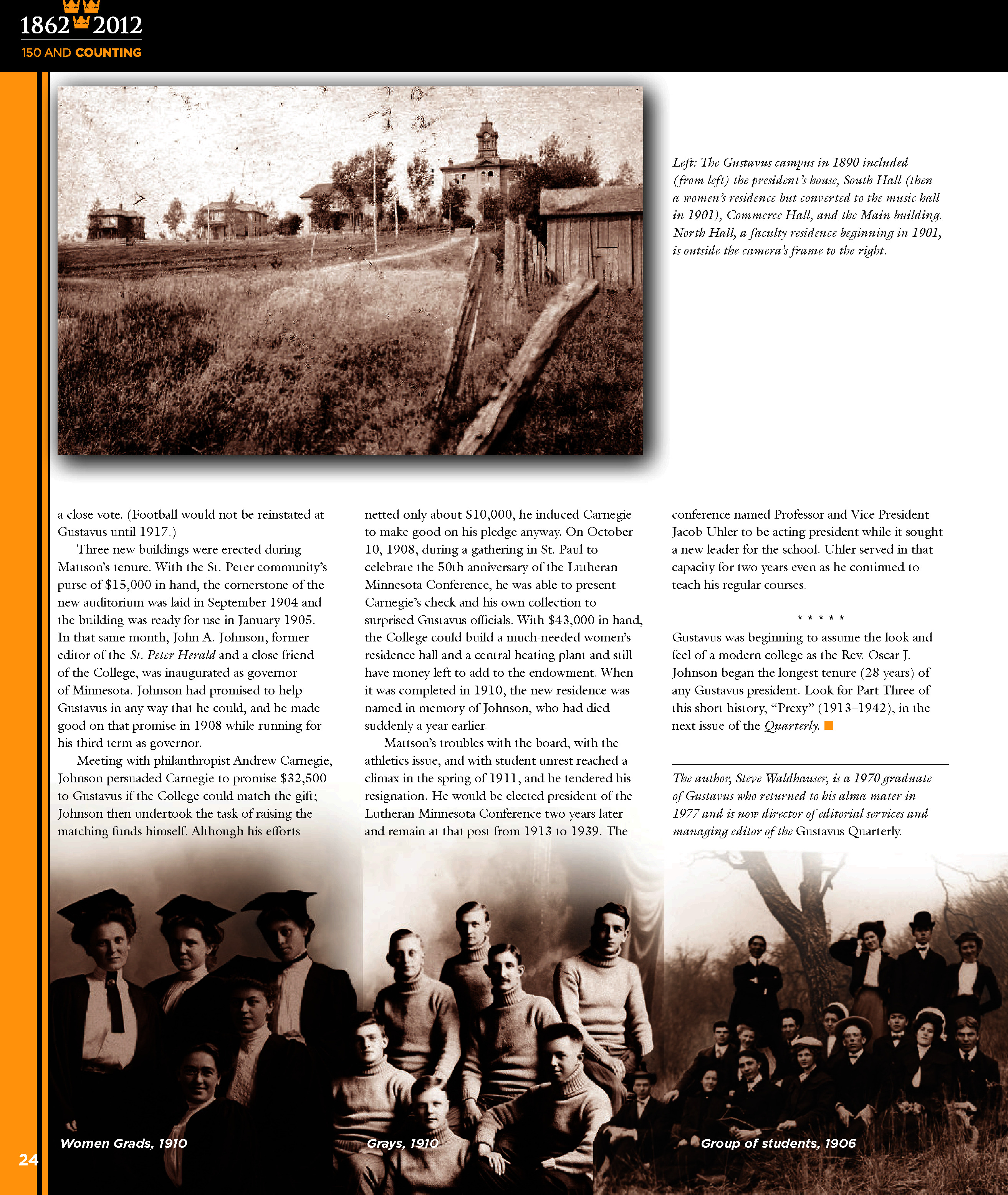 quarterly page
