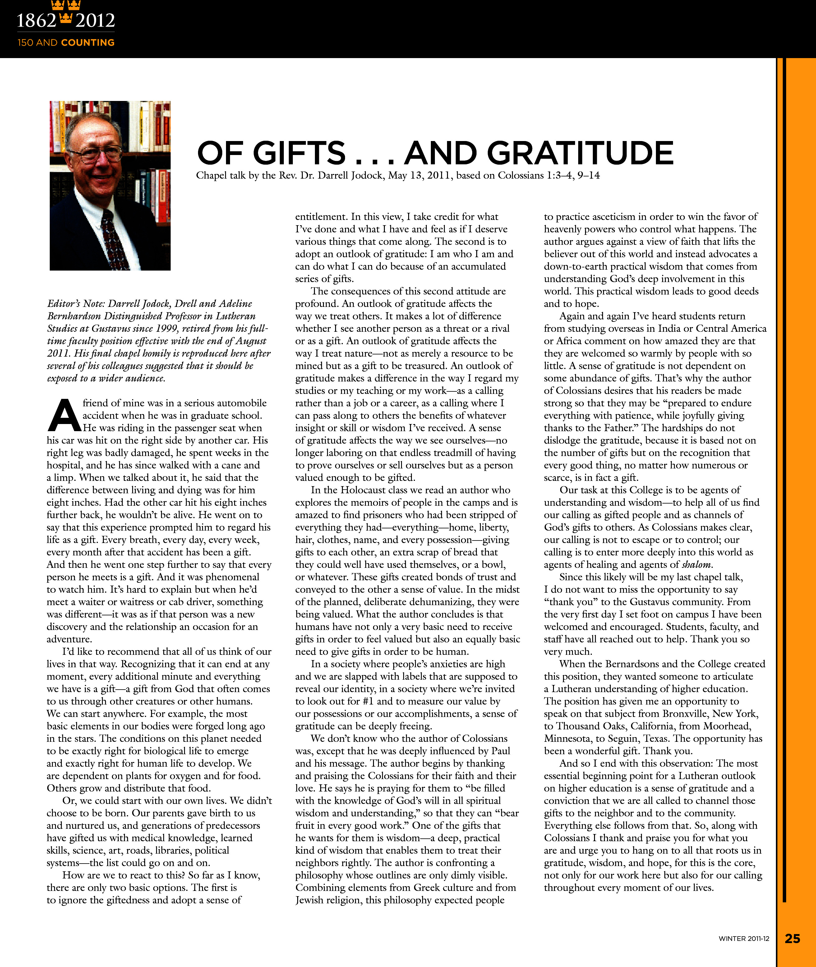 quarterly page