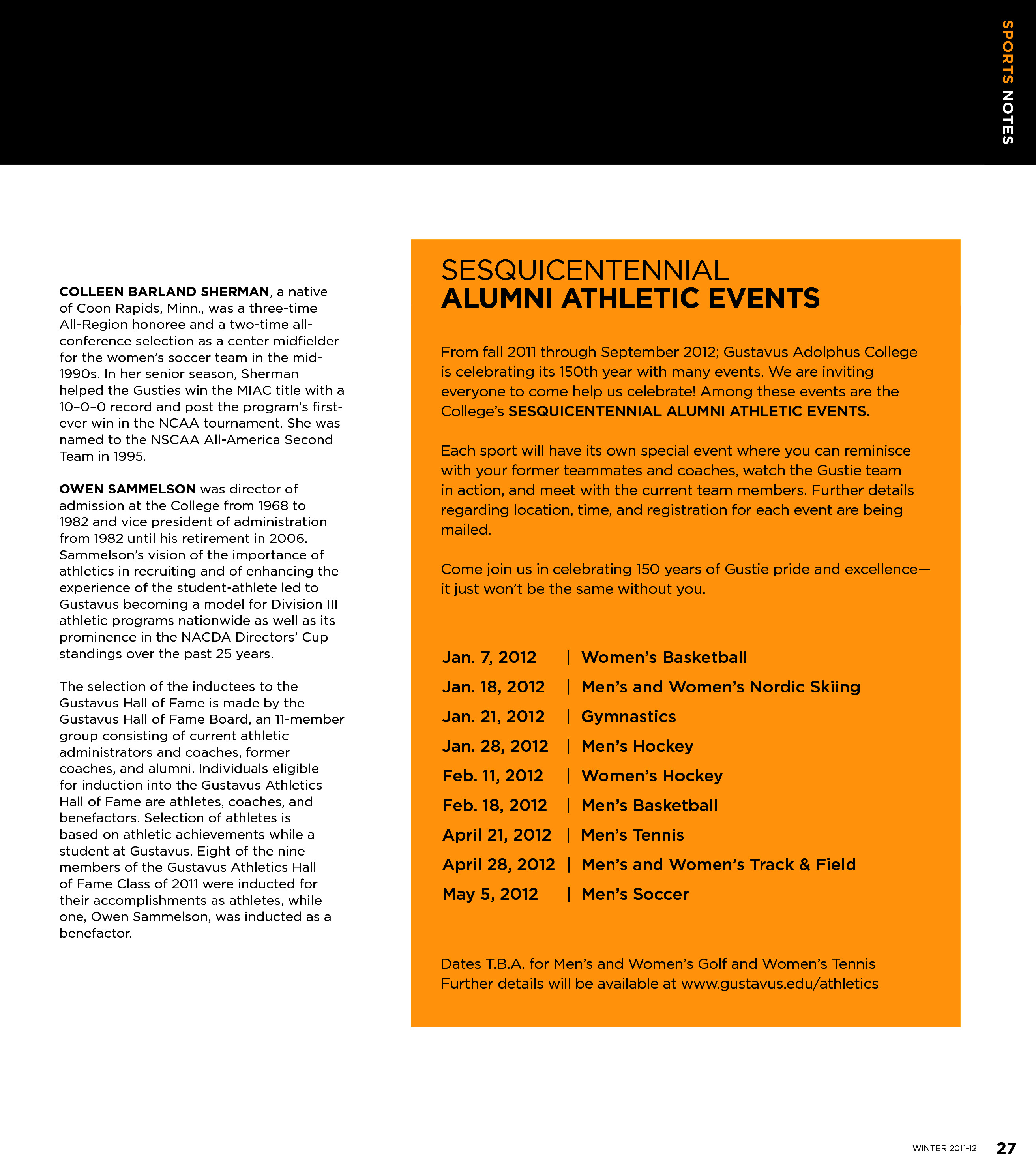 quarterly page
