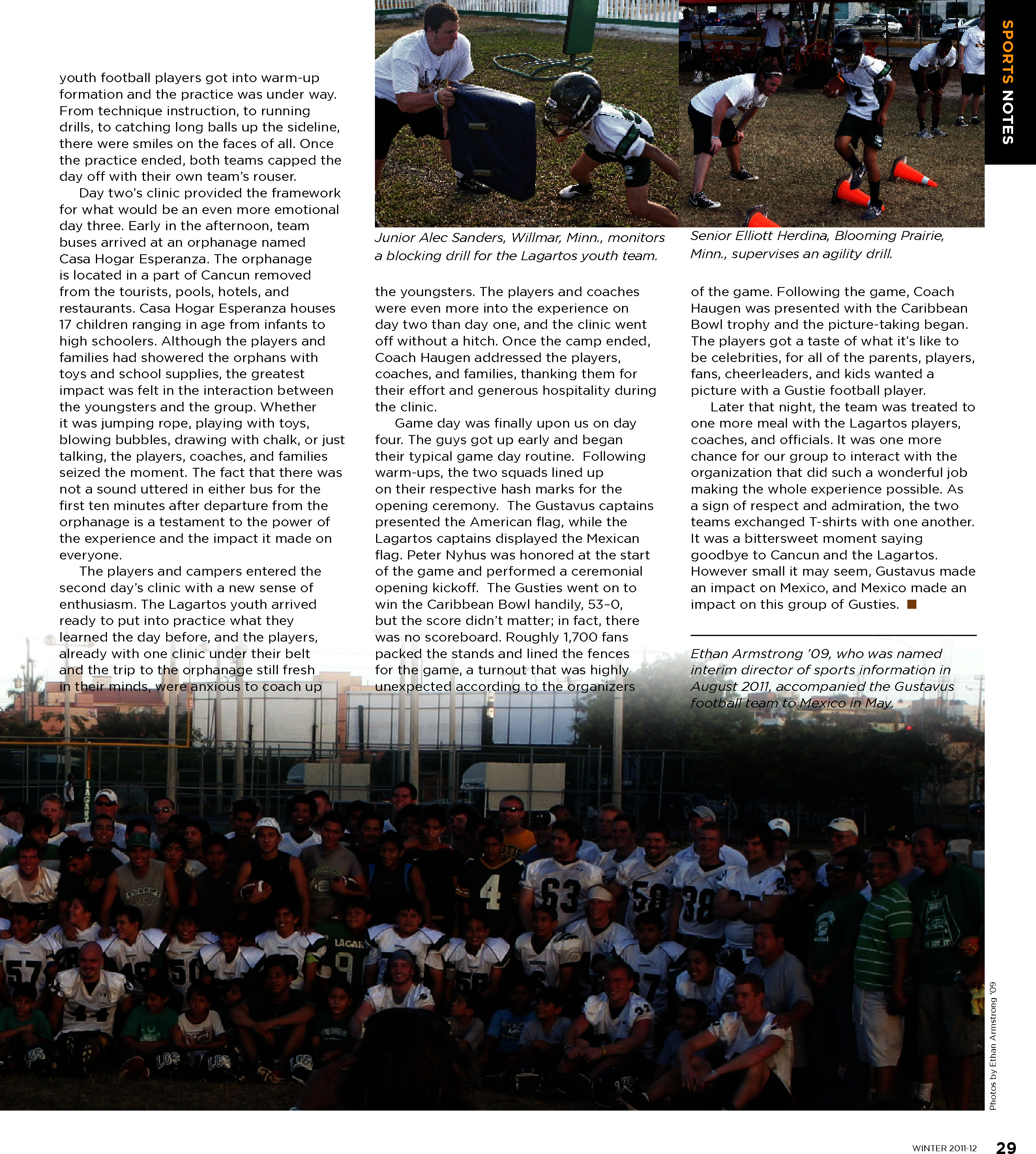 quarterly page