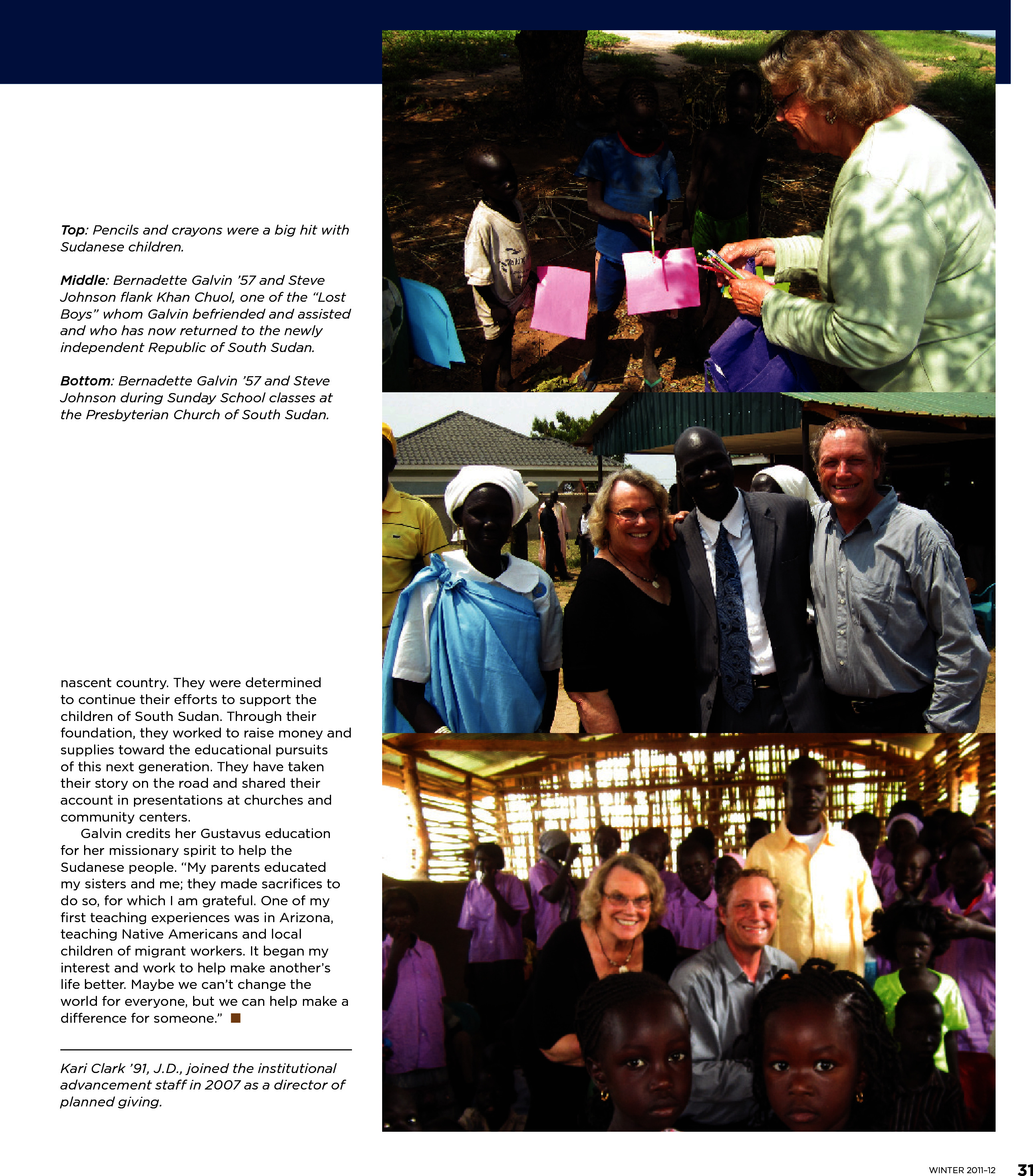 quarterly page