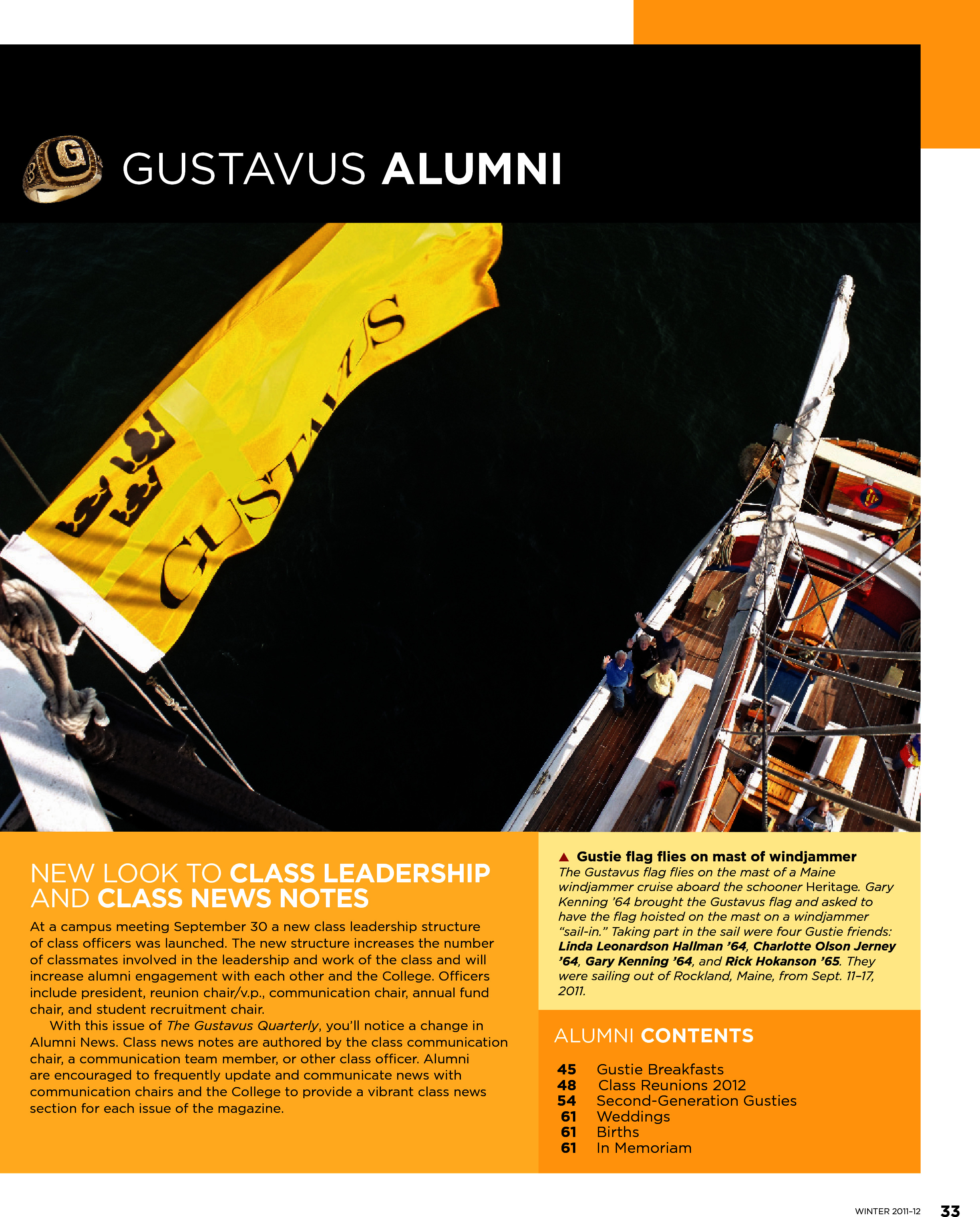 quarterly page