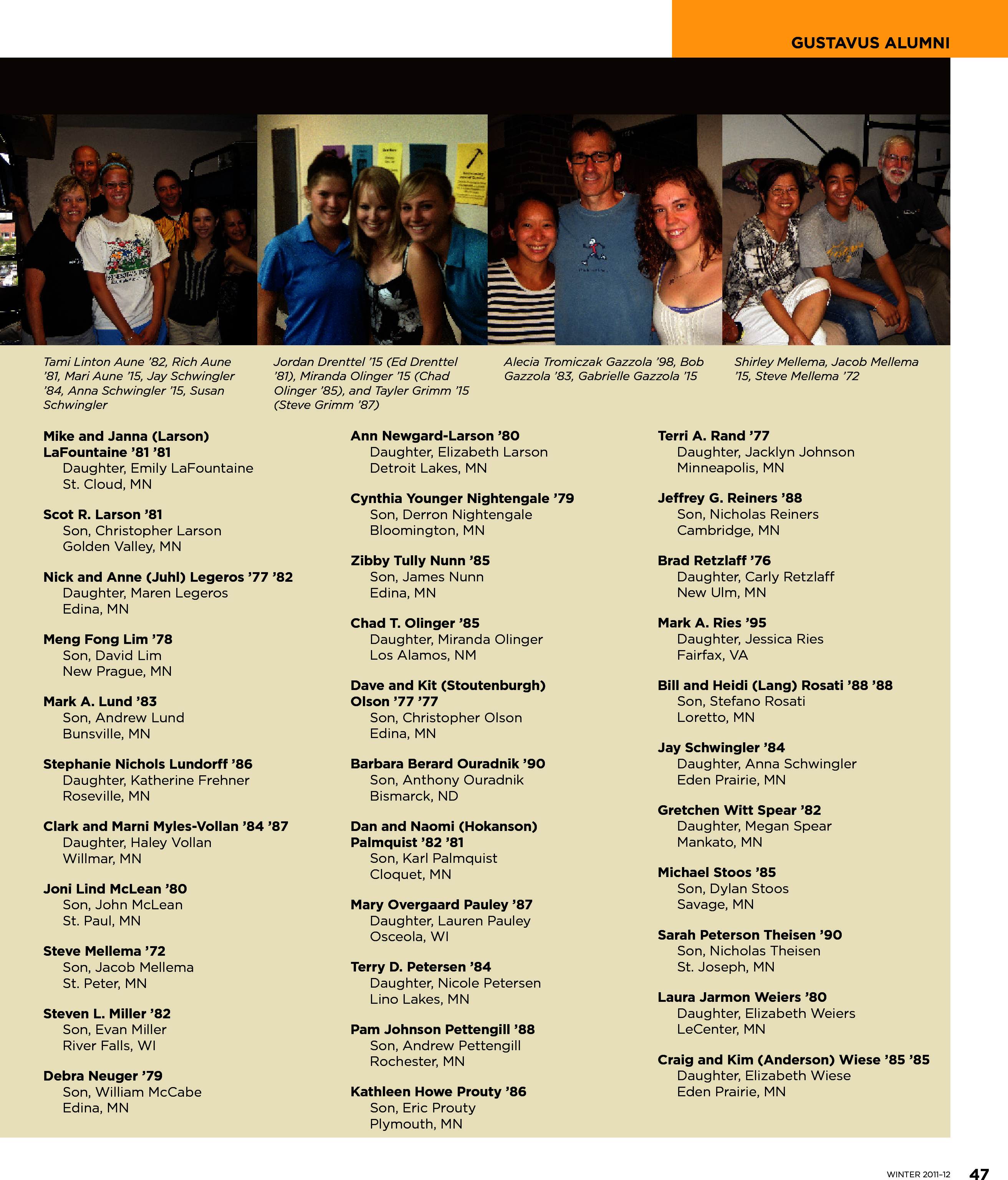 quarterly page
