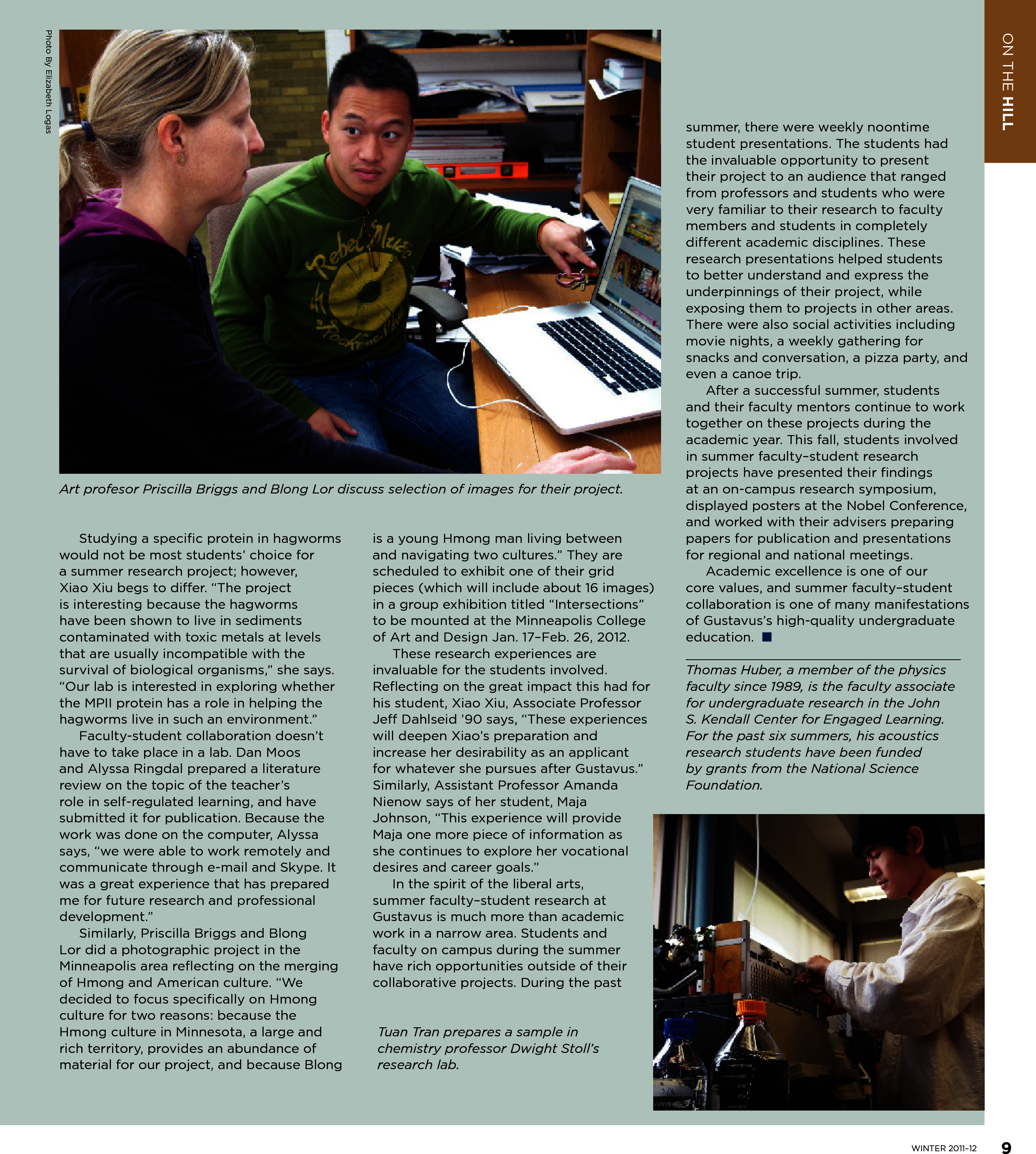 quarterly page