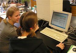Students Participating in Research
