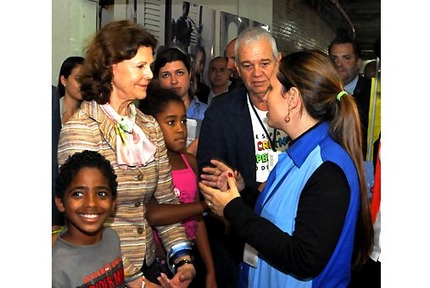 Queen Visits South America
